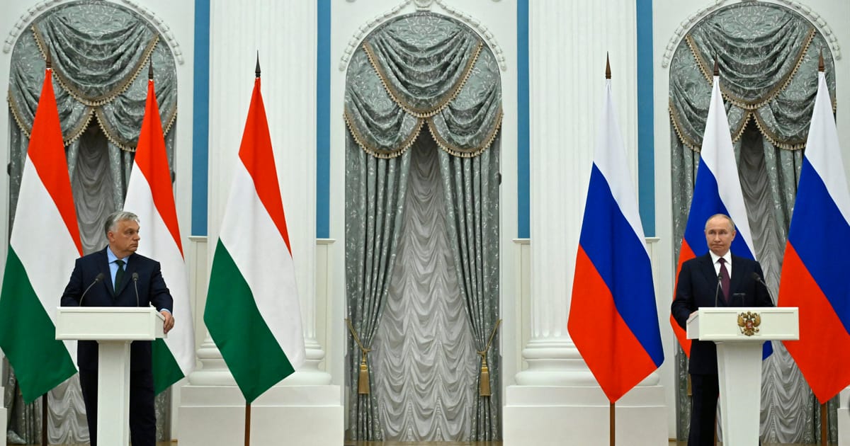 Orbán's Call with Putin on Ukraine Sparks Zelenskyy Criticism