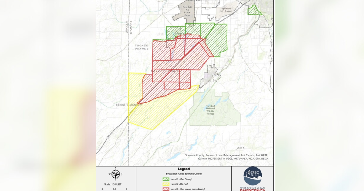 Featured image for "Gray Fire Evacuations Downgraded, Medical Lake Residents Can Return Home"