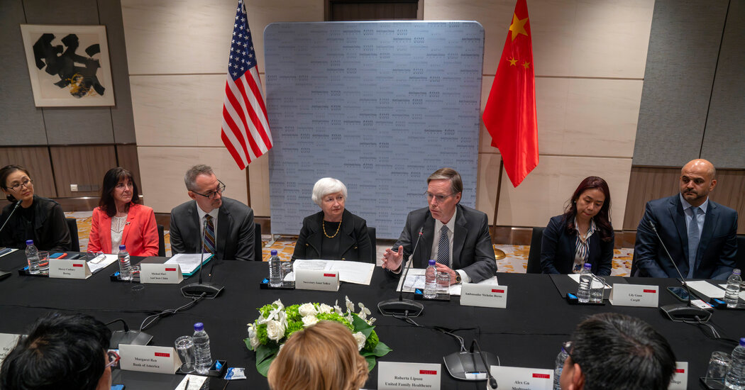 Janet Yellen's Visit to China: Easing Tensions and U.S. Company Concerns
