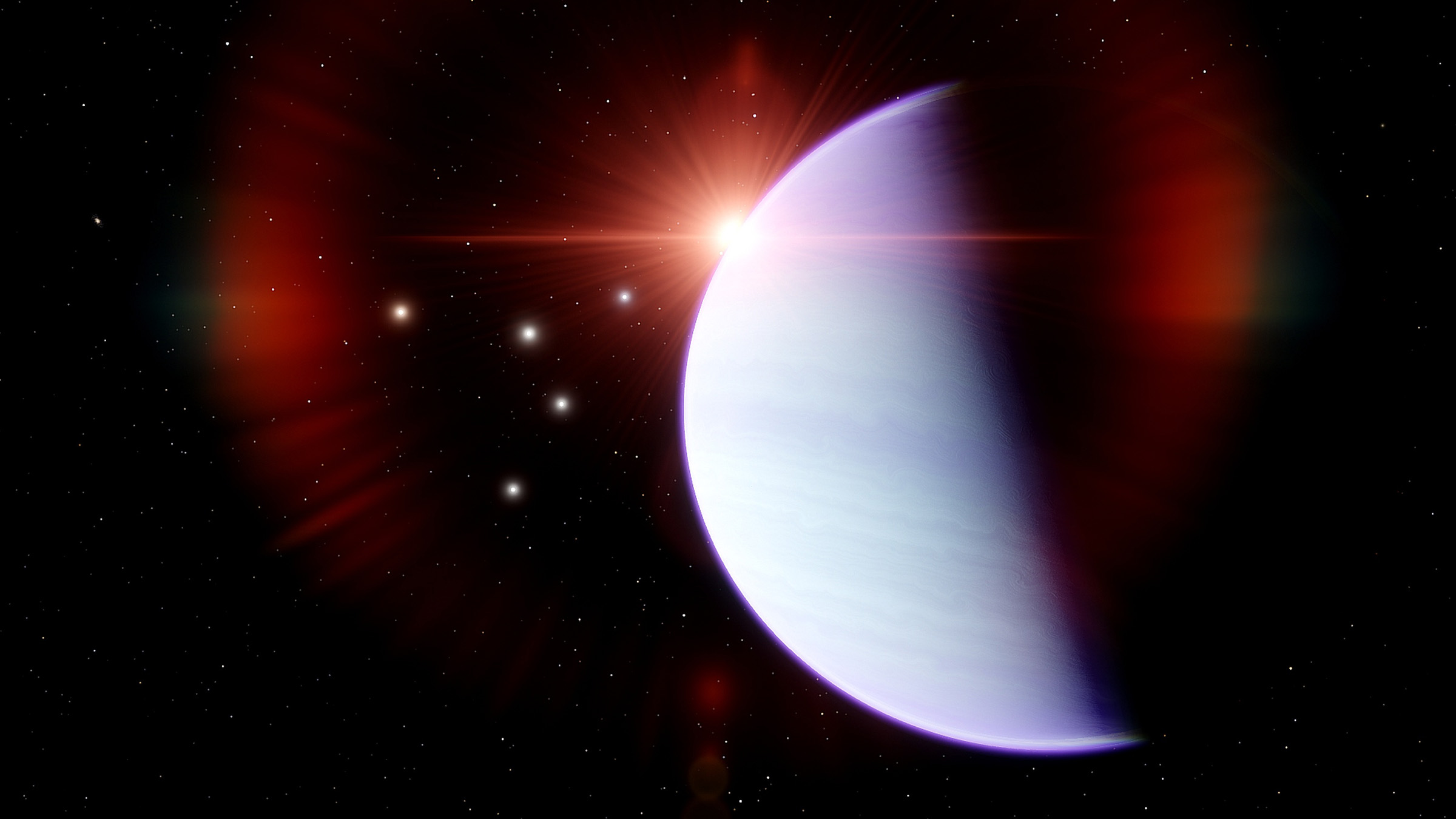 Featured image for "Metallic Clouds Found on Mirror Planet: Astronomers' Discovery"
