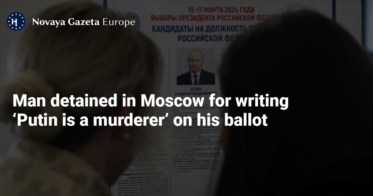 "Russian Authorities Crack Down on Election Dissent with Detentions and Threats"