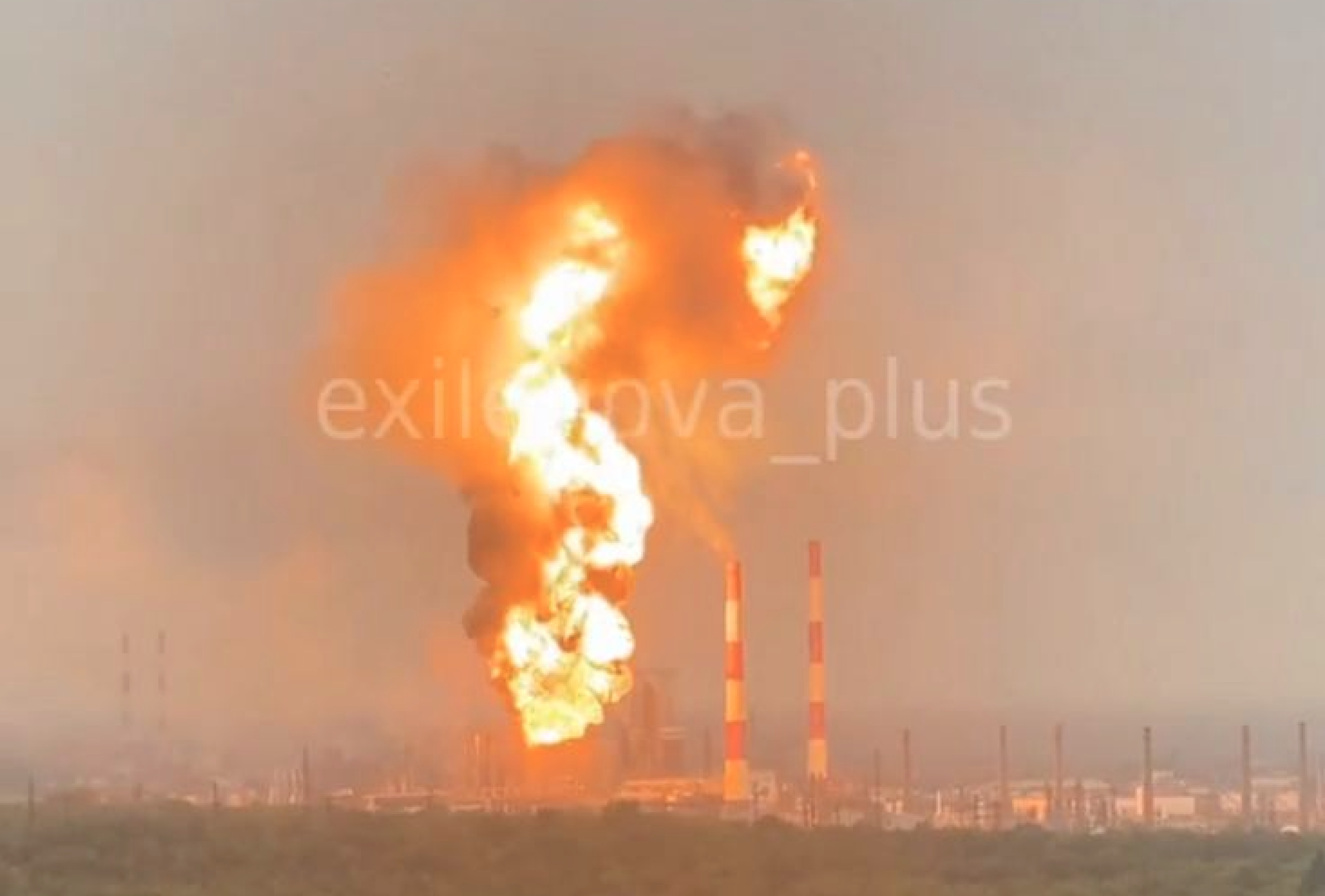 Featured image for Ukrainian Drones Strike Russian Oil Facilities and Military Sites
