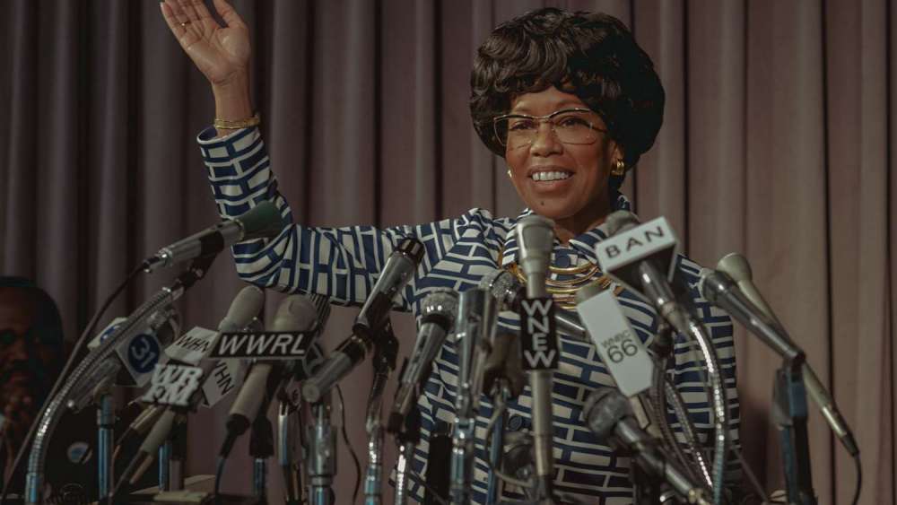 Featured image for Regina King Portrays Shirley Chisholm in 'Shirley': A Review