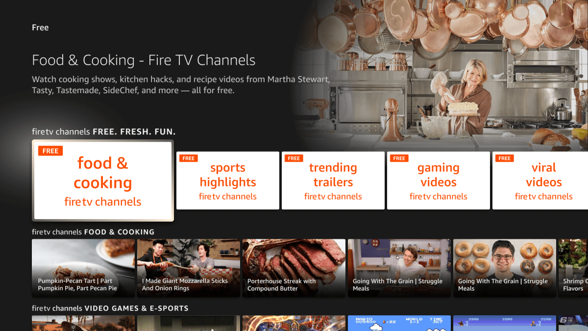 Amazon introduces free streaming channels exclusively for Fire TV owners.
