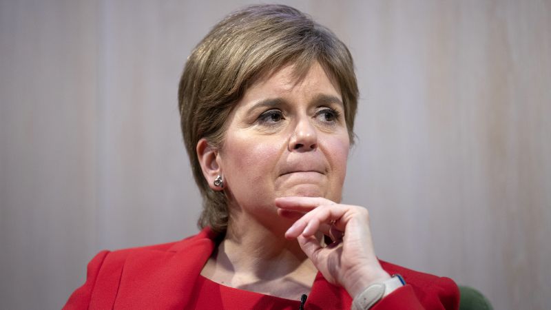 Featured image for Former Scottish leader Nicola Sturgeon arrested amidst ruling party crisis.