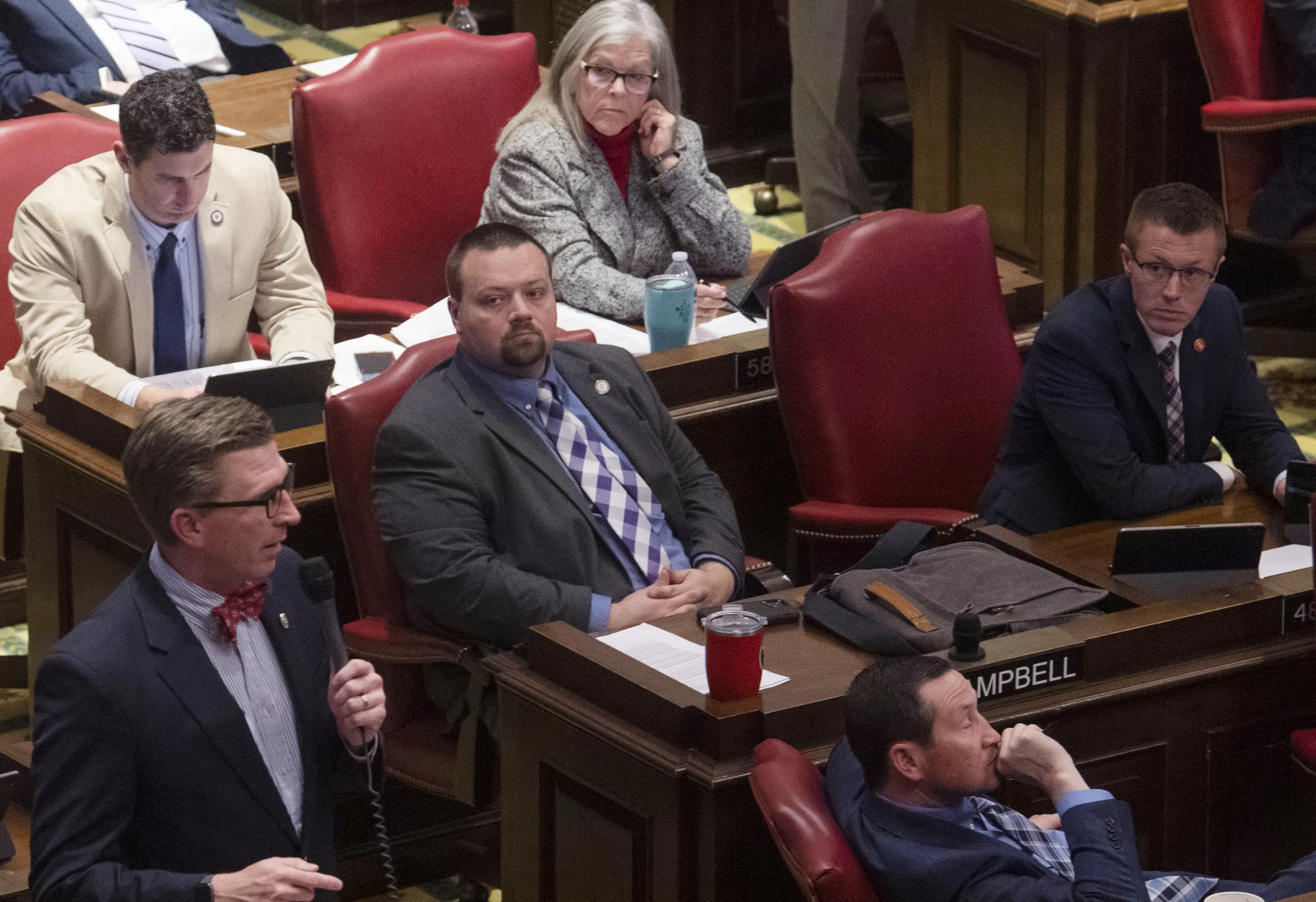 Tennessee GOP lawmaker resigns over ethics violation and sexual harassment.