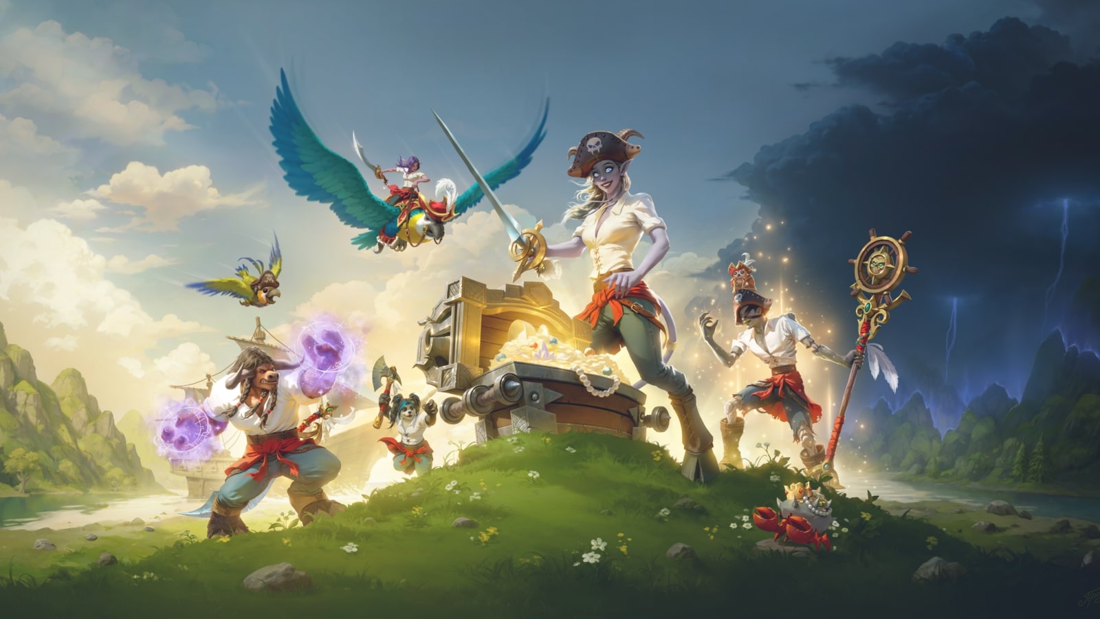 Featured image for "World of Warcraft Introduces Trios in Plunderstorm Battle Royale and Teases Future PvE Content"