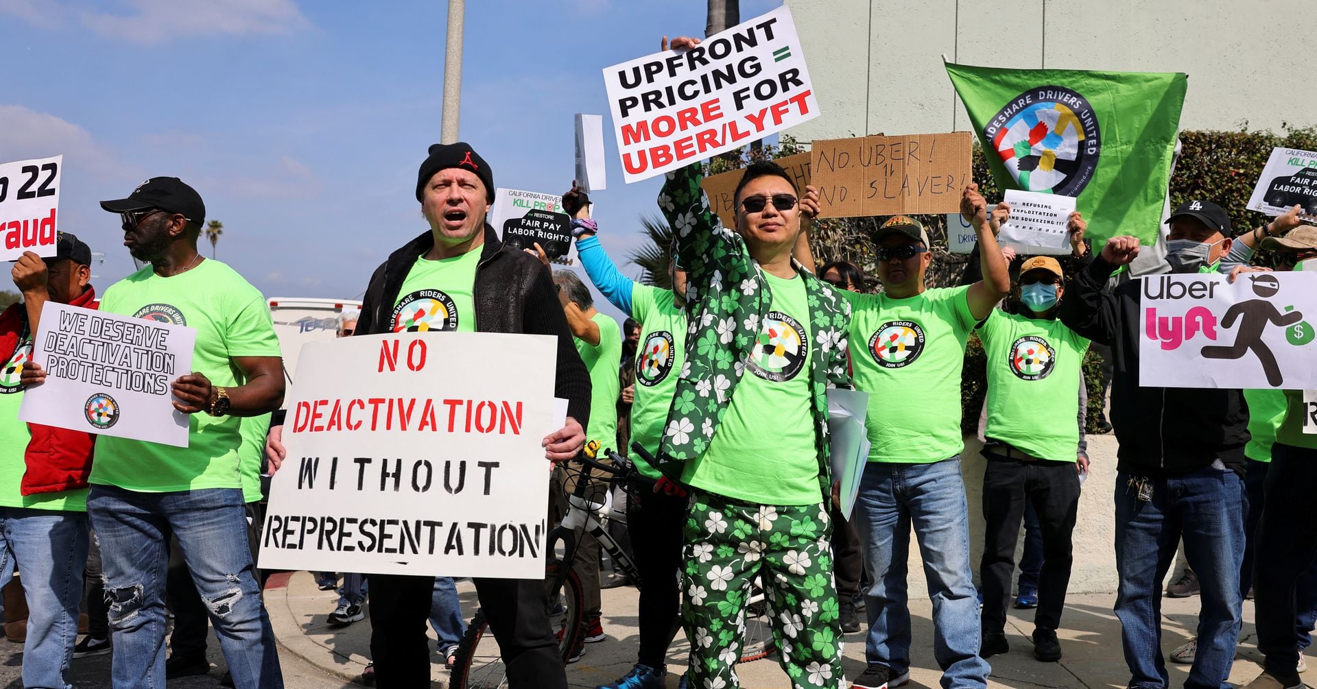 Featured image for Rideshare Drivers Stage Valentine's Day Strikes for Fair Pay