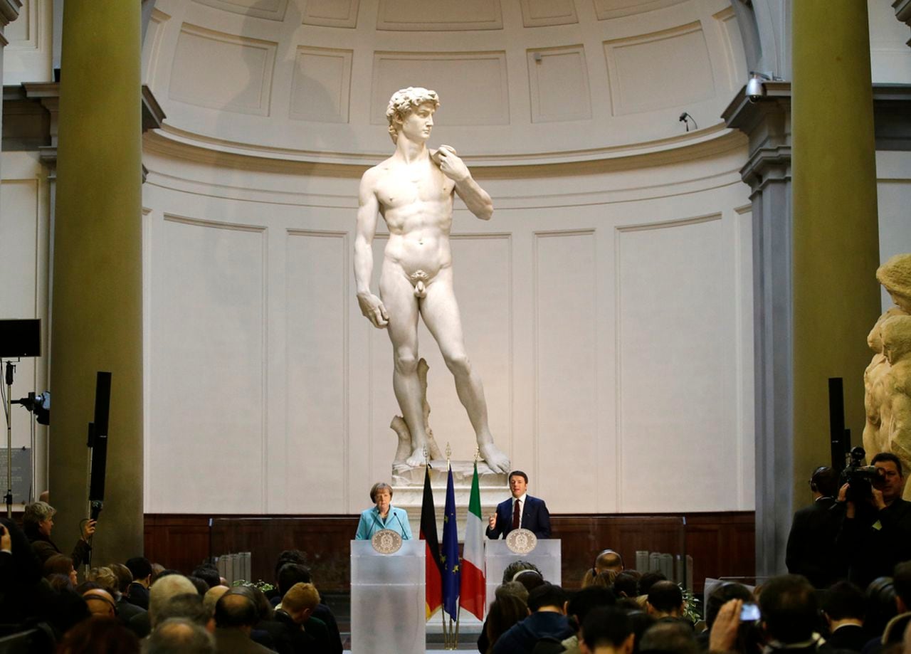 Featured image for Controversy over Michelangelo's David sparks debate on artistic taste and censorship.
