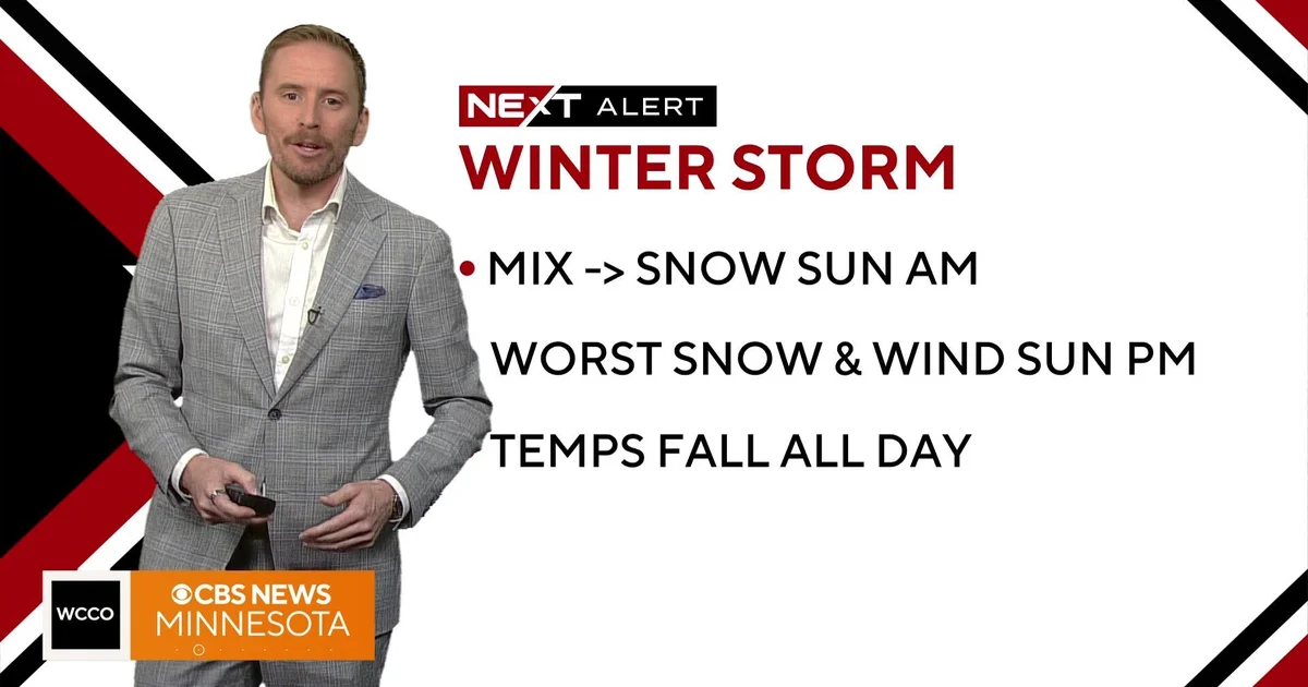 Featured image for Mild Weekend in Twin Cities Precedes Cold Front and Snow