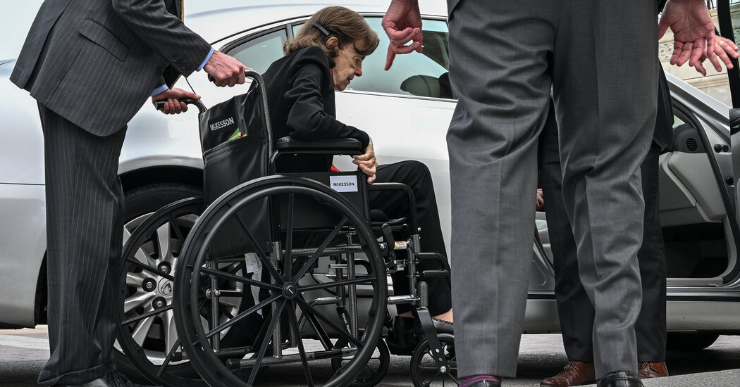 Dianne Feinstein's Health Raises Concerns Amid Senate Return.