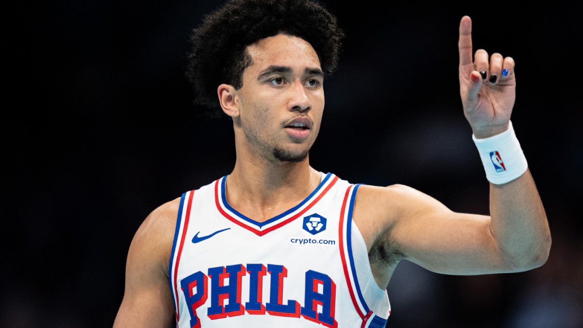 Featured image for 76ers' Rookie Star Jared McCain Sidelined Indefinitely with Knee Surgery