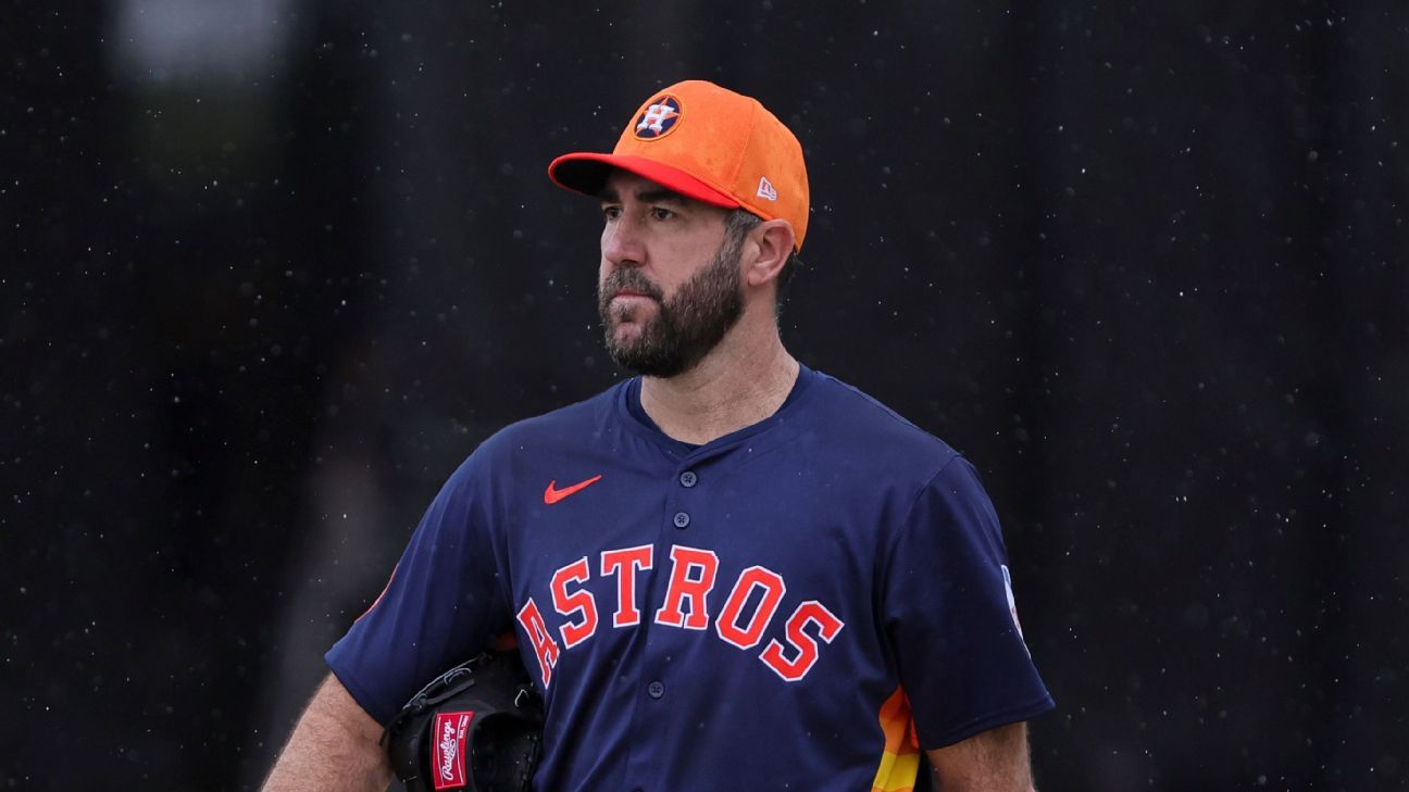 "Justin Verlander Placed on Injured List to Start Season Again"