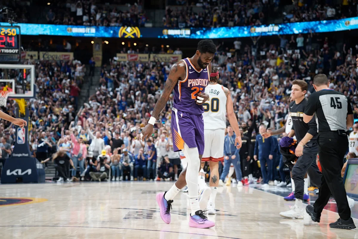 Suns' Ayton and Paul out for Game 6 against Nuggets.