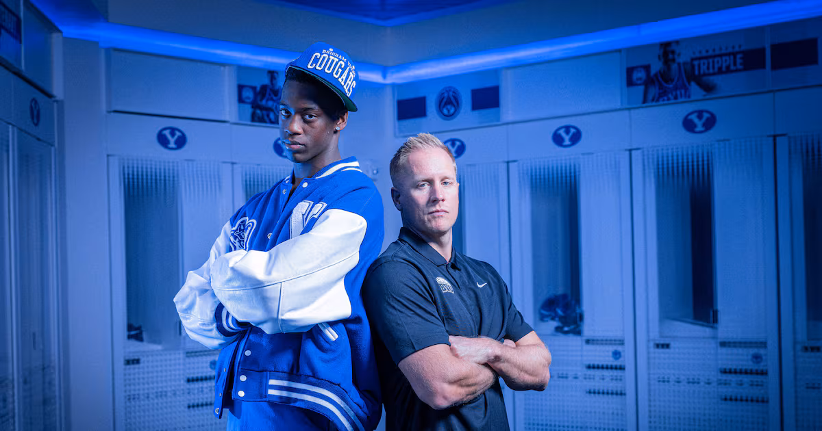 Featured image for AJ Dybantsa's BYU Signing Sparks NIL Debate in College Sports