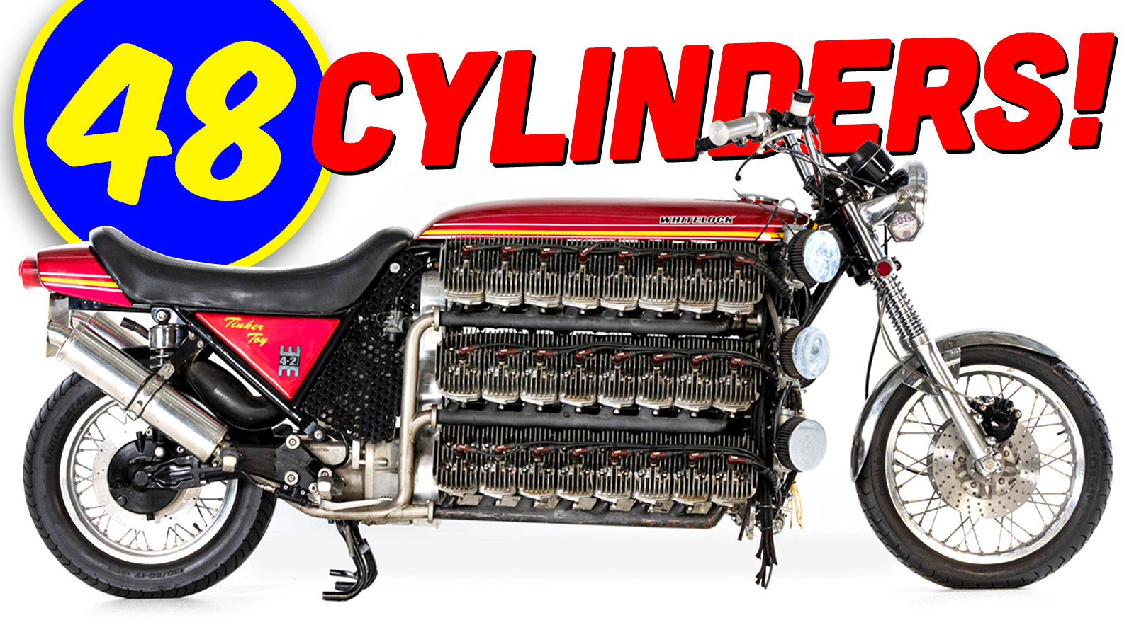 Featured image for "Meet the Insane 48-Cylinder 1,300-Pound Motorcycle Built from 16 Kawasakis"