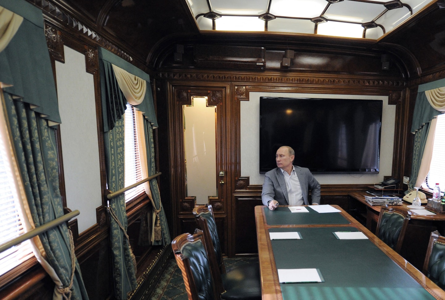 Exiled after photographing Putin's armored train: A railroad fan's story.