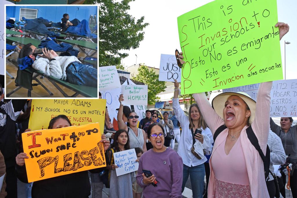 NYC Parents and Officials Clash Over Migrant Housing in Schools