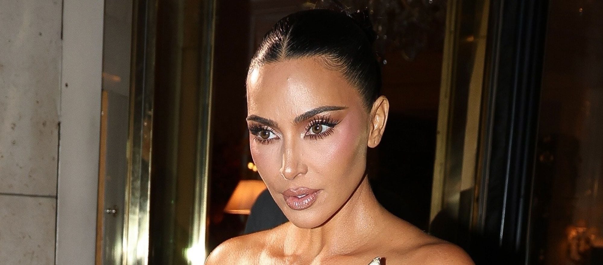 Featured image for Kim K Celebrates 45th Birthday in Paris with Controversial Vintage Fashion and Glamorous Style