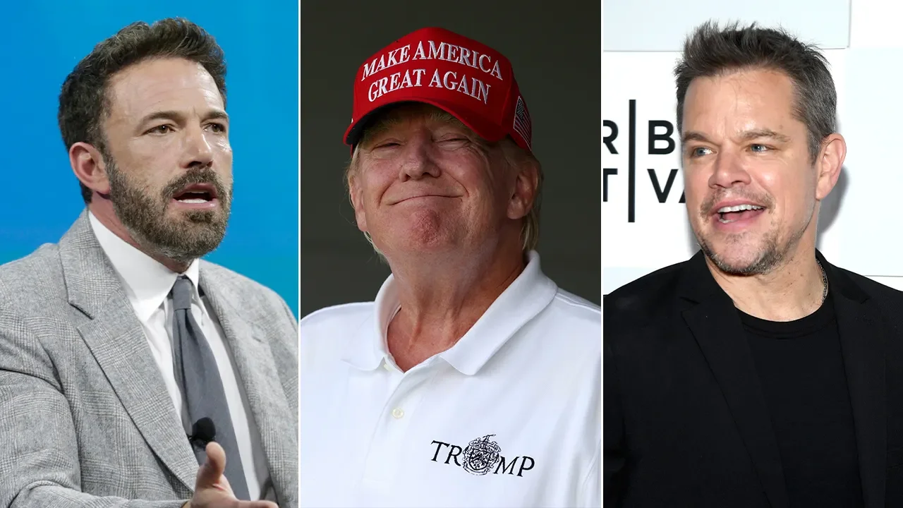 Ben Affleck and Matt Damon's production company denounces Trump's campaign ad with 'Air' audio.