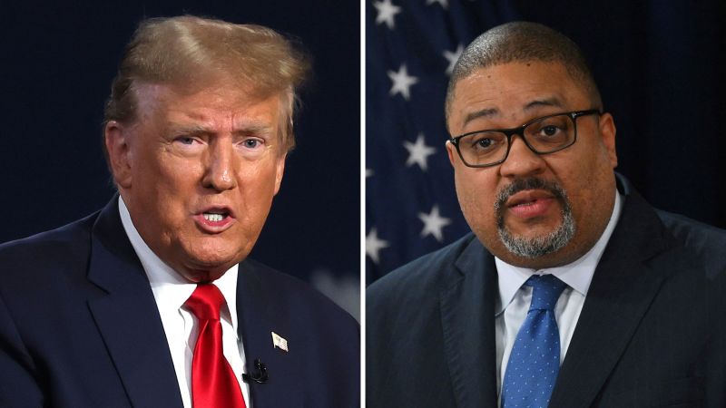 "Manhattan DA Requests Gag Order on Trump in Hush Money Case"