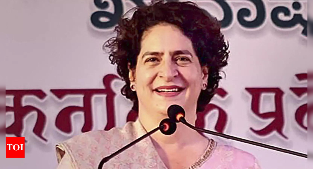 Featured image for Priyanka Gandhi's Political Jabs at PM Modi and Karnataka Polls