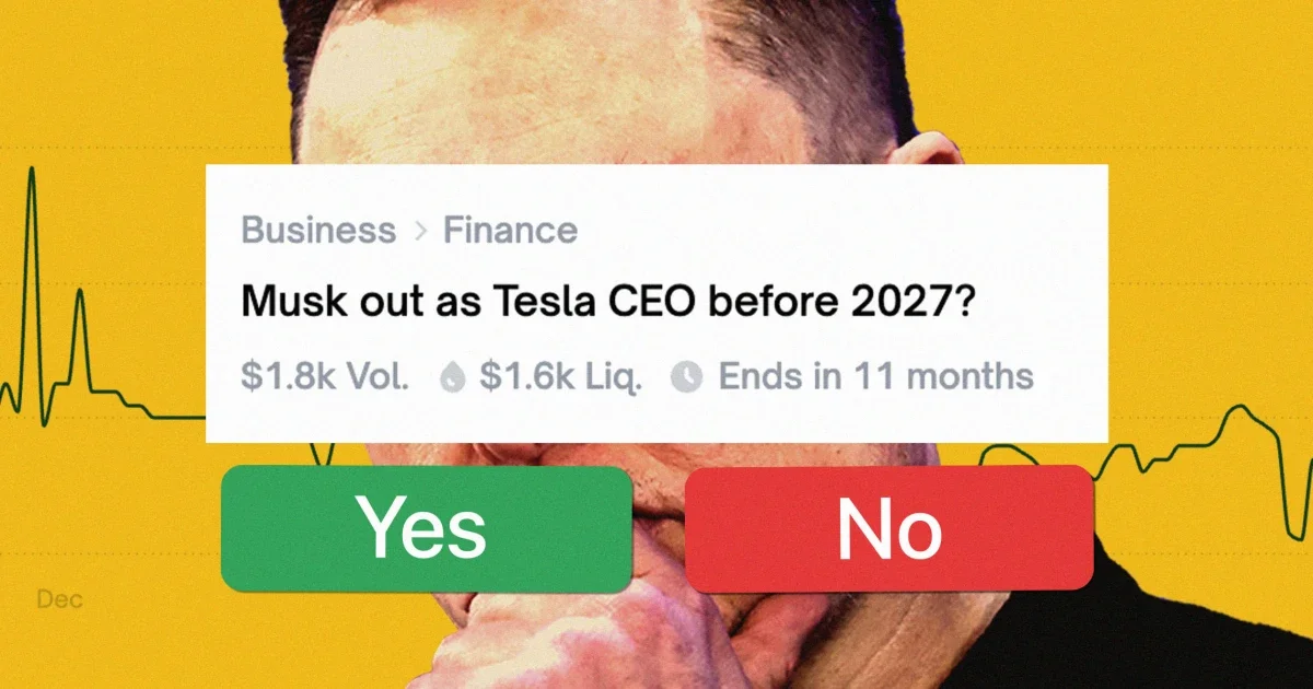 Bettors Cash In By Betting Against Elon Musk's Promises