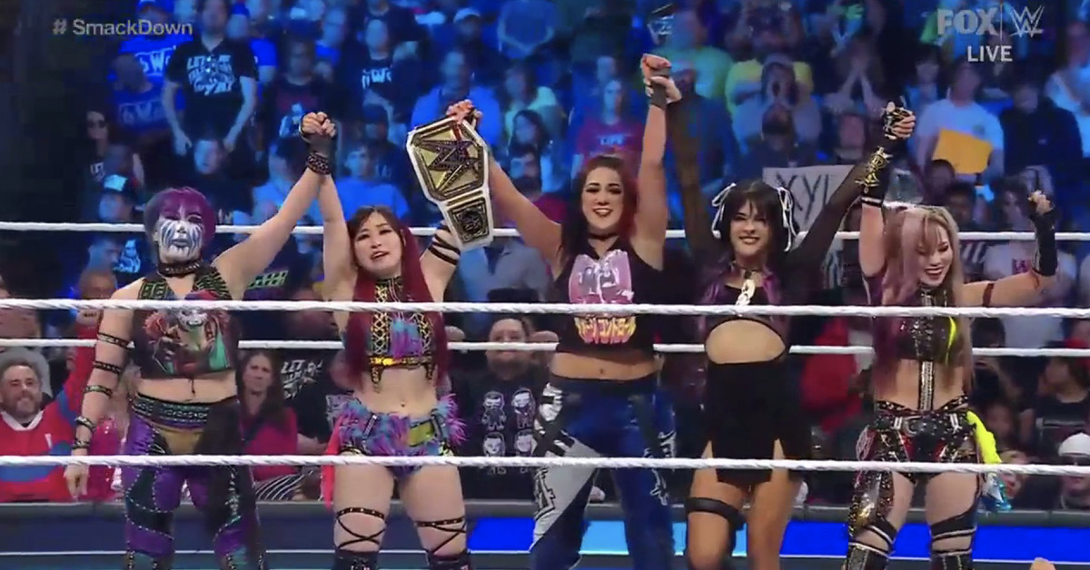 Featured image for "Damage CTRL gains Asuka's allegiance in SmackDown main event turn"