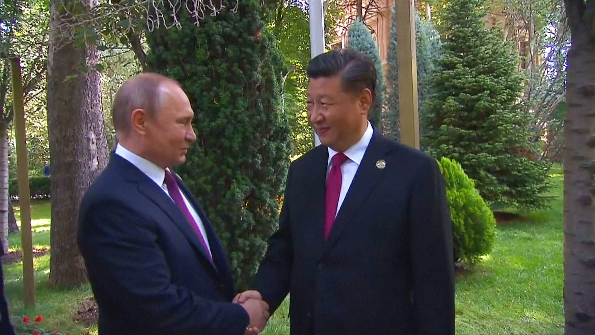Xi and Putin seek China's role in resolving Ukraine crisis.
