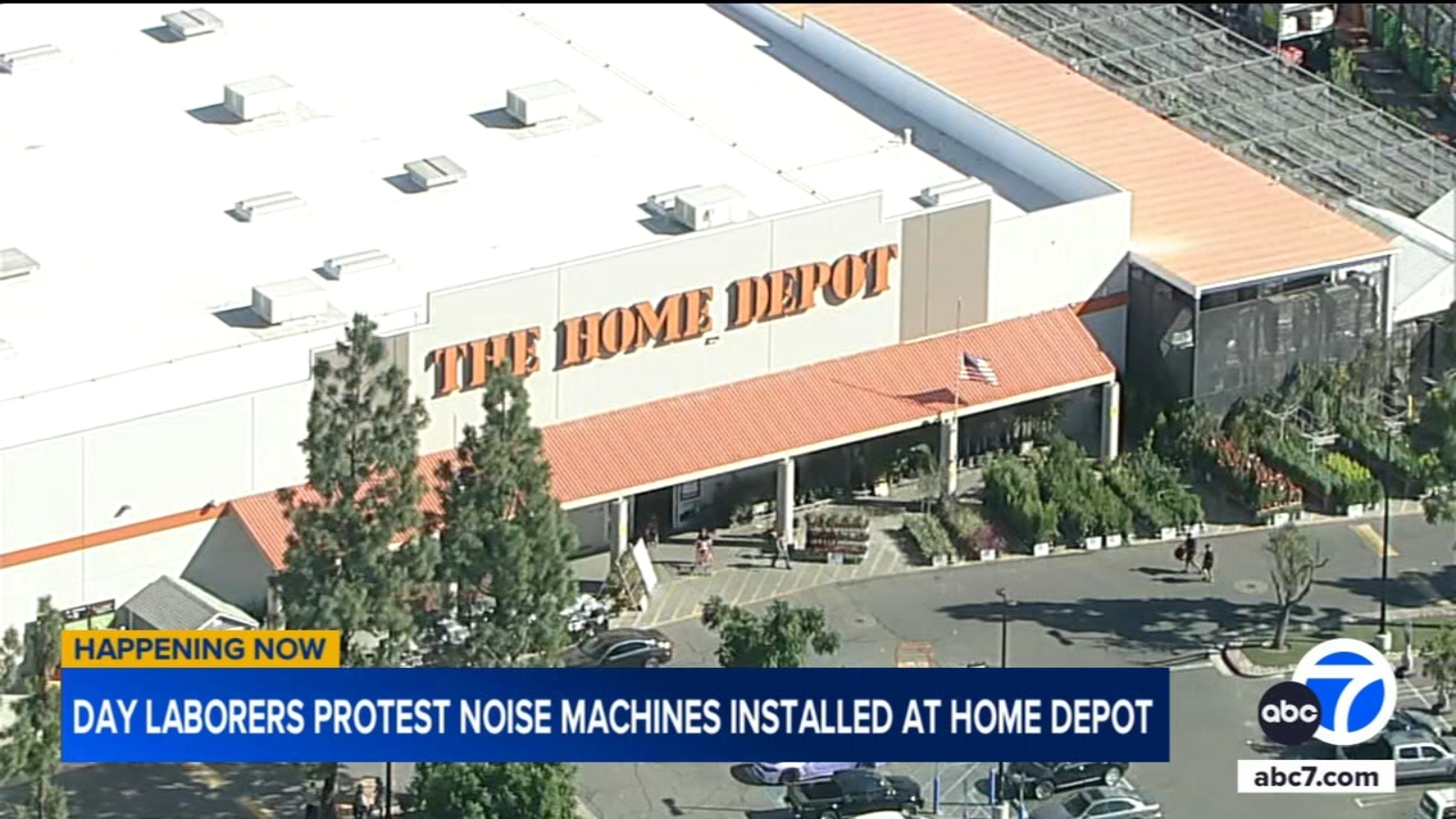 Featured image for LA Home Depot's Noise Machines Spark Protest from Day Laborers