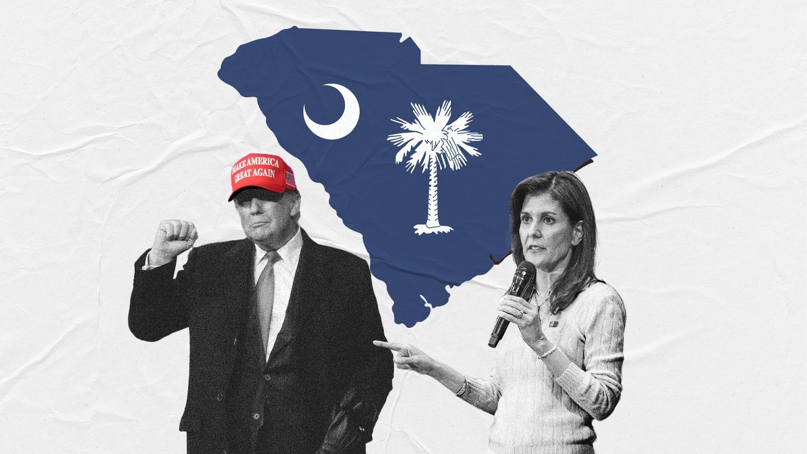 "Nikki Haley's Battle for South Carolina's Conservative Vote Against Trump"