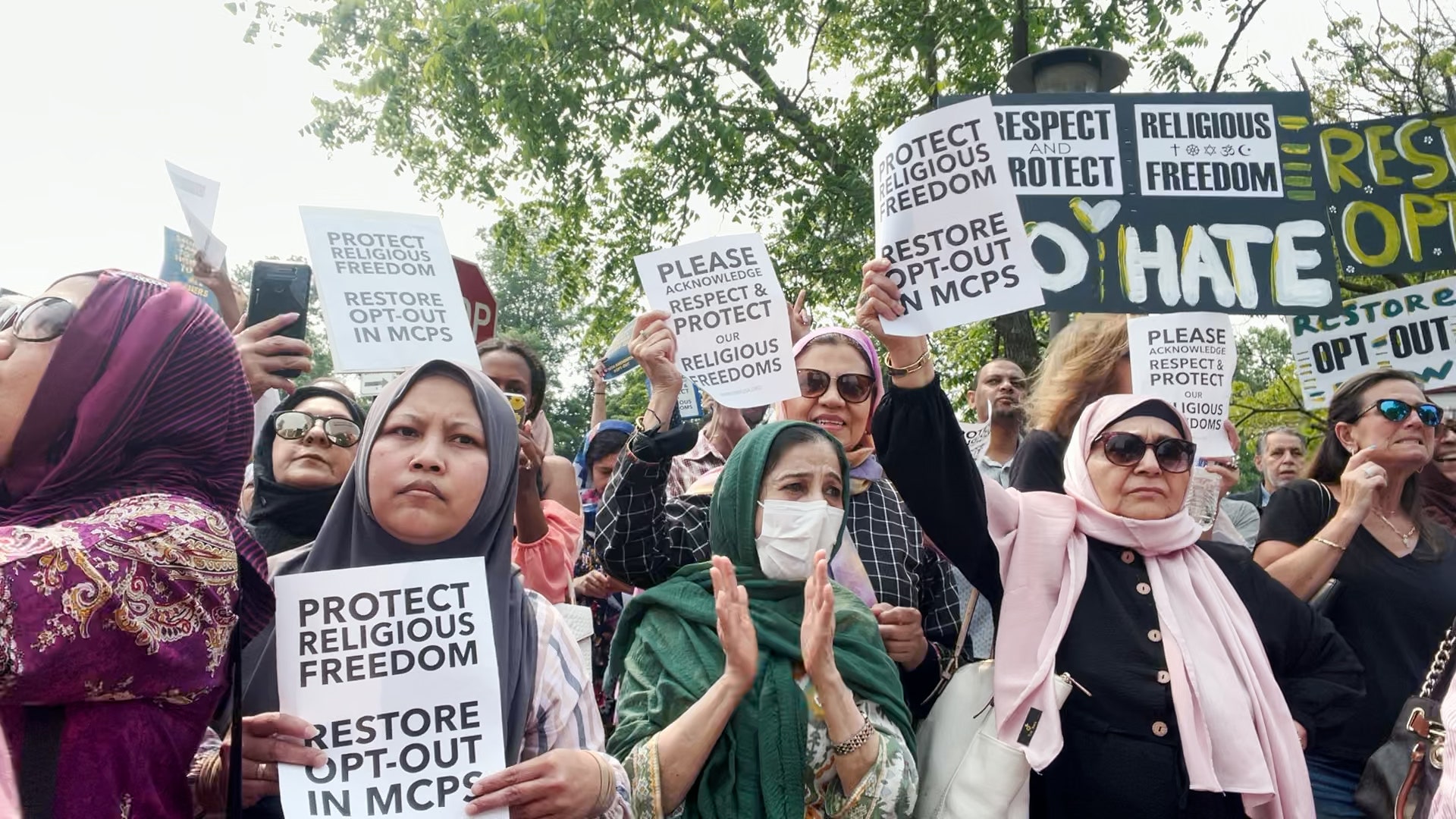 Featured image for Muslim community reevaluates alliance with Democratic party over parental rights dispute.