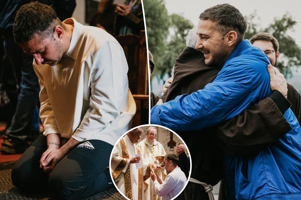 Featured image for "Shia LaBeouf Pursues Deaconship Following Catholic Confirmation"