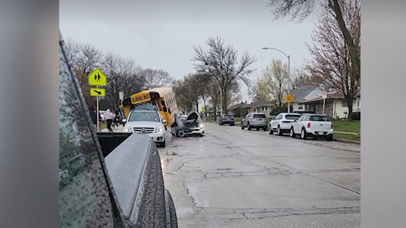 Featured image for Multiple Injuries Reported in Reckless School Bus Crash in Milwaukee