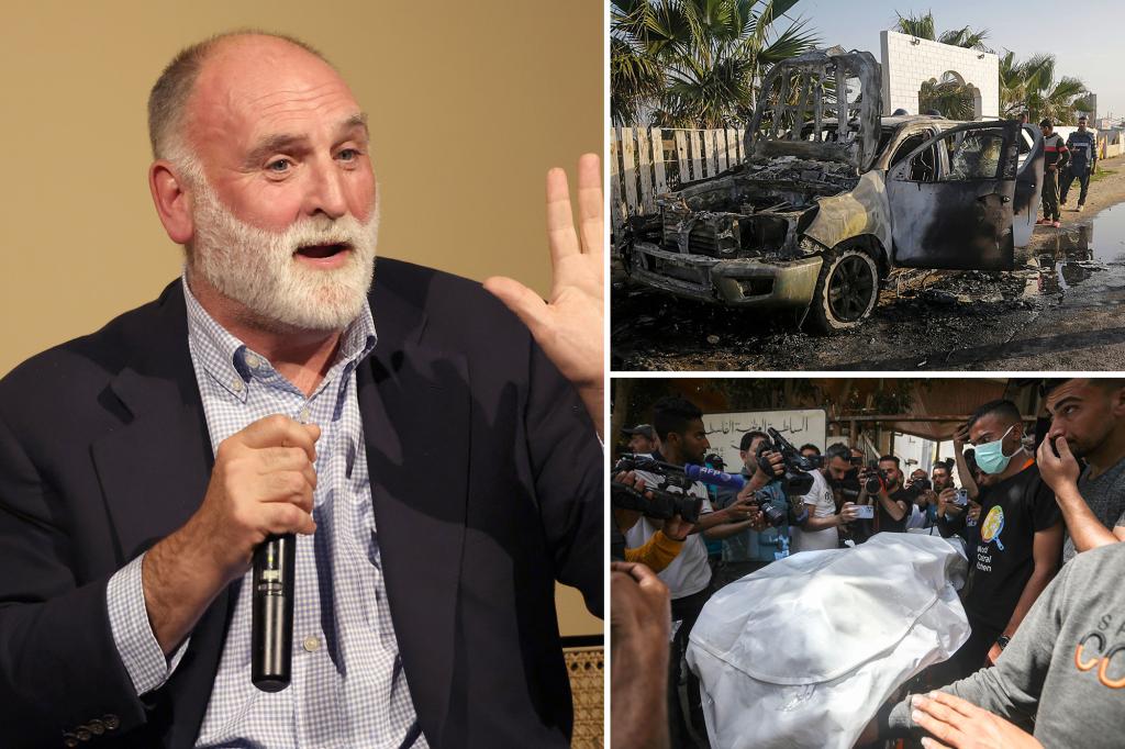 "Chef José Andrés Accuses Israel of Targeting Aid Workers in Deadly Airstrike"
