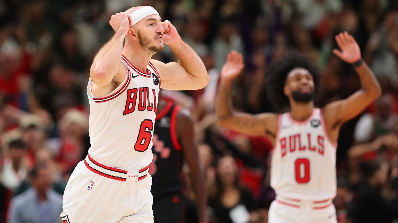 Featured image for "Bulls Roar to Victory in Thrilling OT Win Against Raptors"