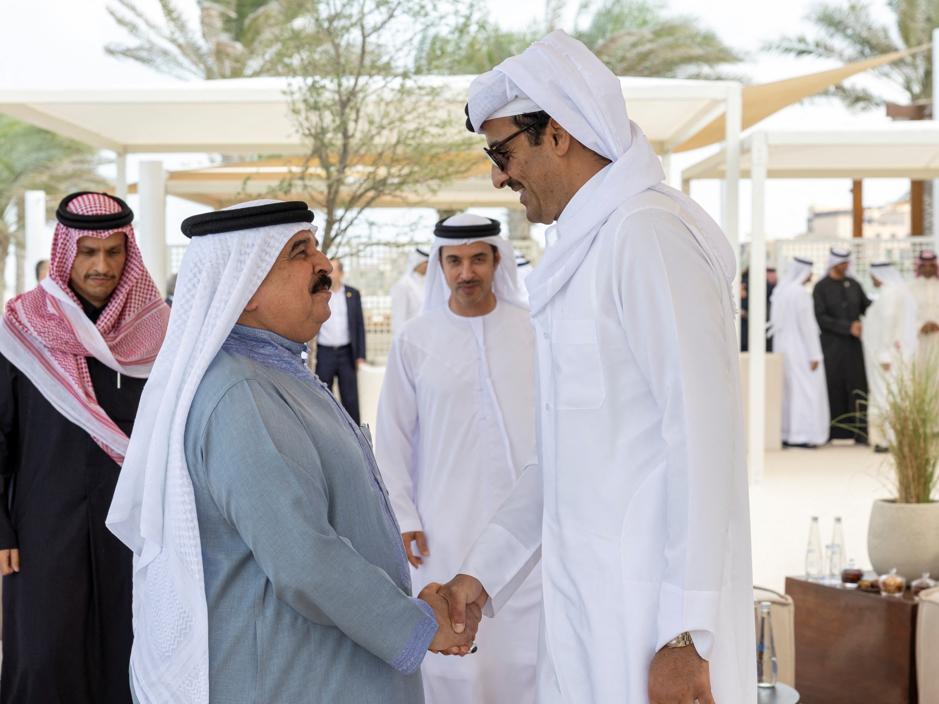 Featured image for Qatar and Bahrain end years-long dispute, restore diplomatic ties.