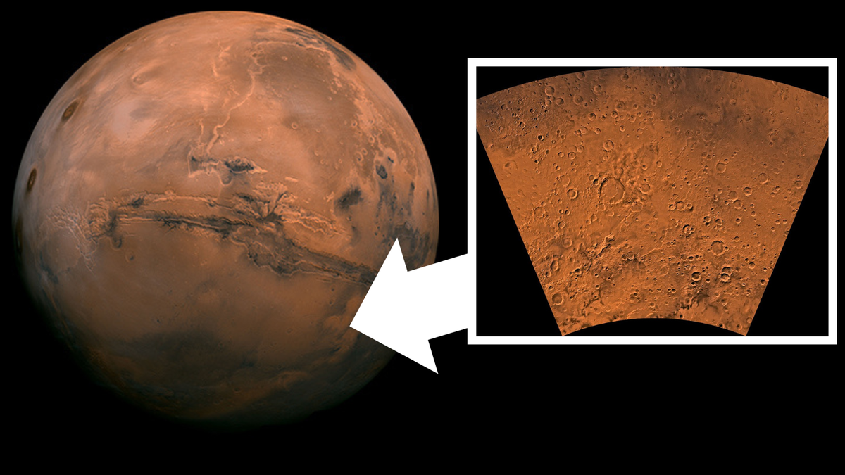 "Potential for Martian Life near Volcanoes and Ancient Lake"