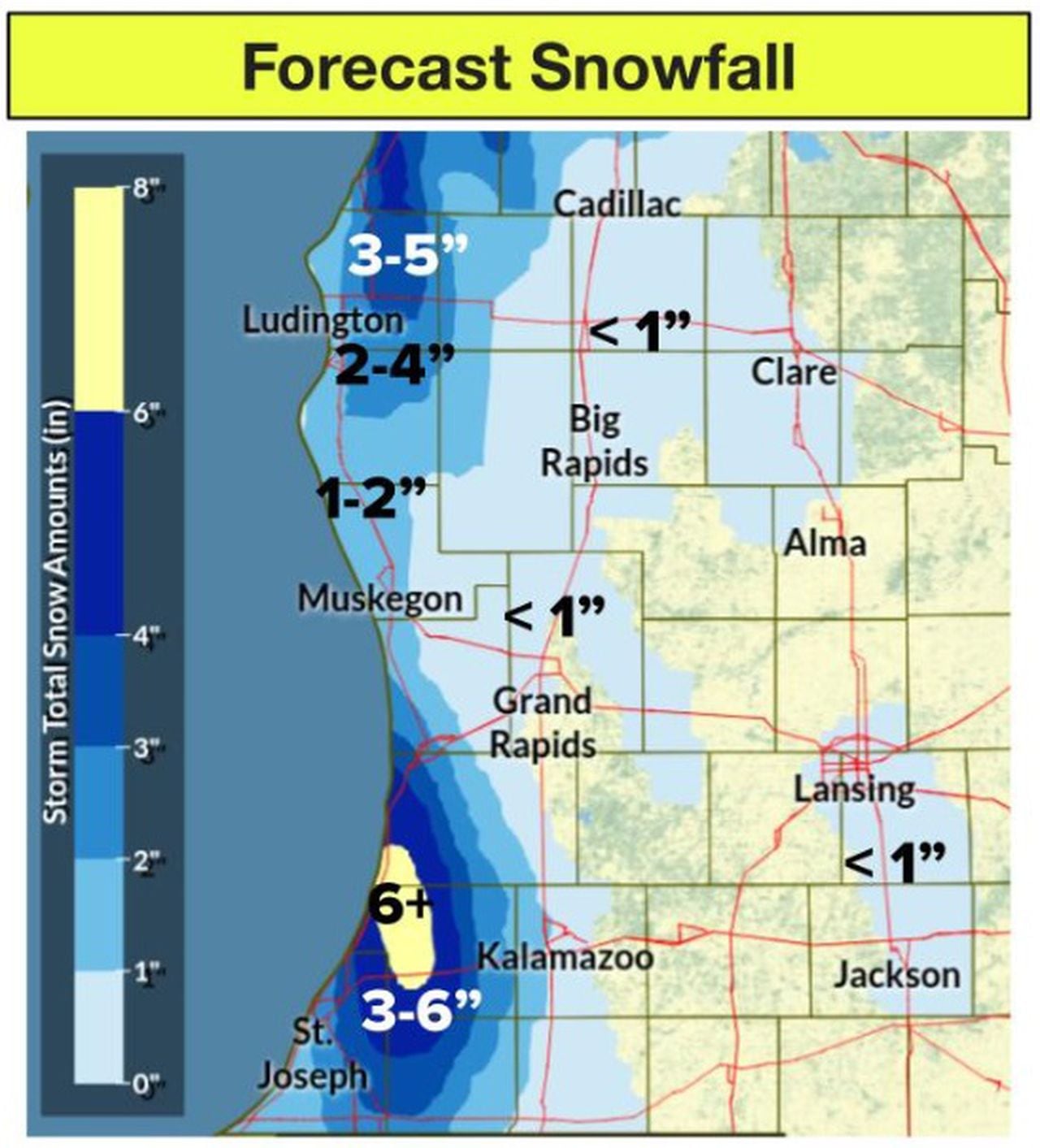 Lake Effect Snow: Winter Weather Advisories and Arctic Blast Updates