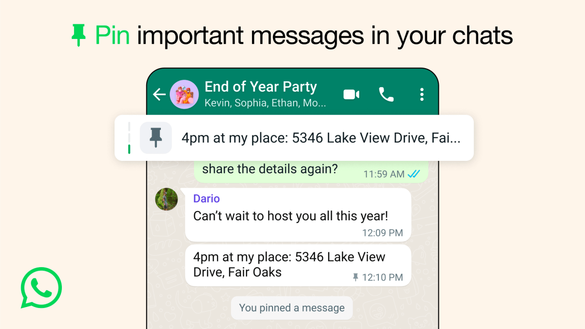 Featured image for "WhatsApp Introduces Multi-Message Pinning Feature for Chats"
