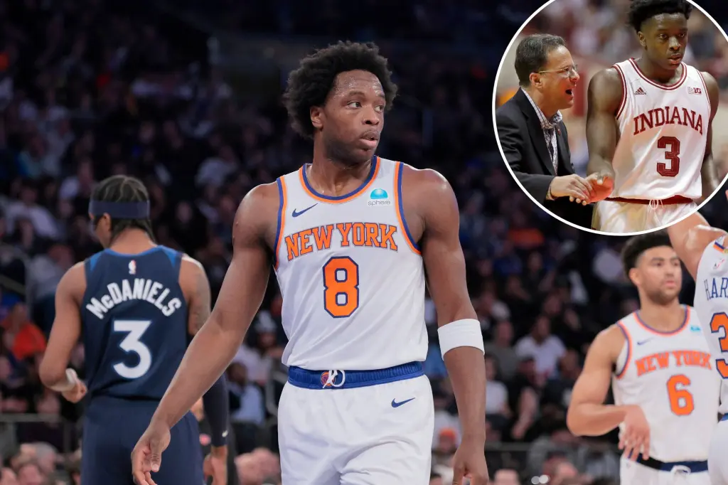 Featured image for "Knicks Shine with Anunoby in New Year's Victory Over Timberwolves"