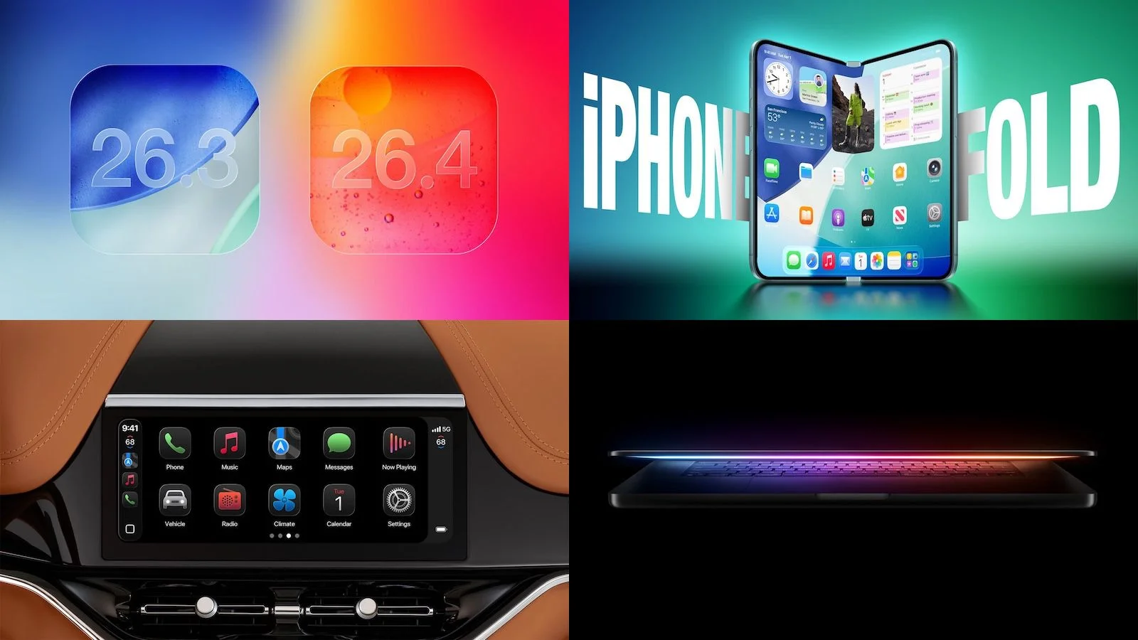 Apple's iOS 26.3/26.4 Preview, Foldable iPhone Leaks, and Fresh MacBook Pro Plans