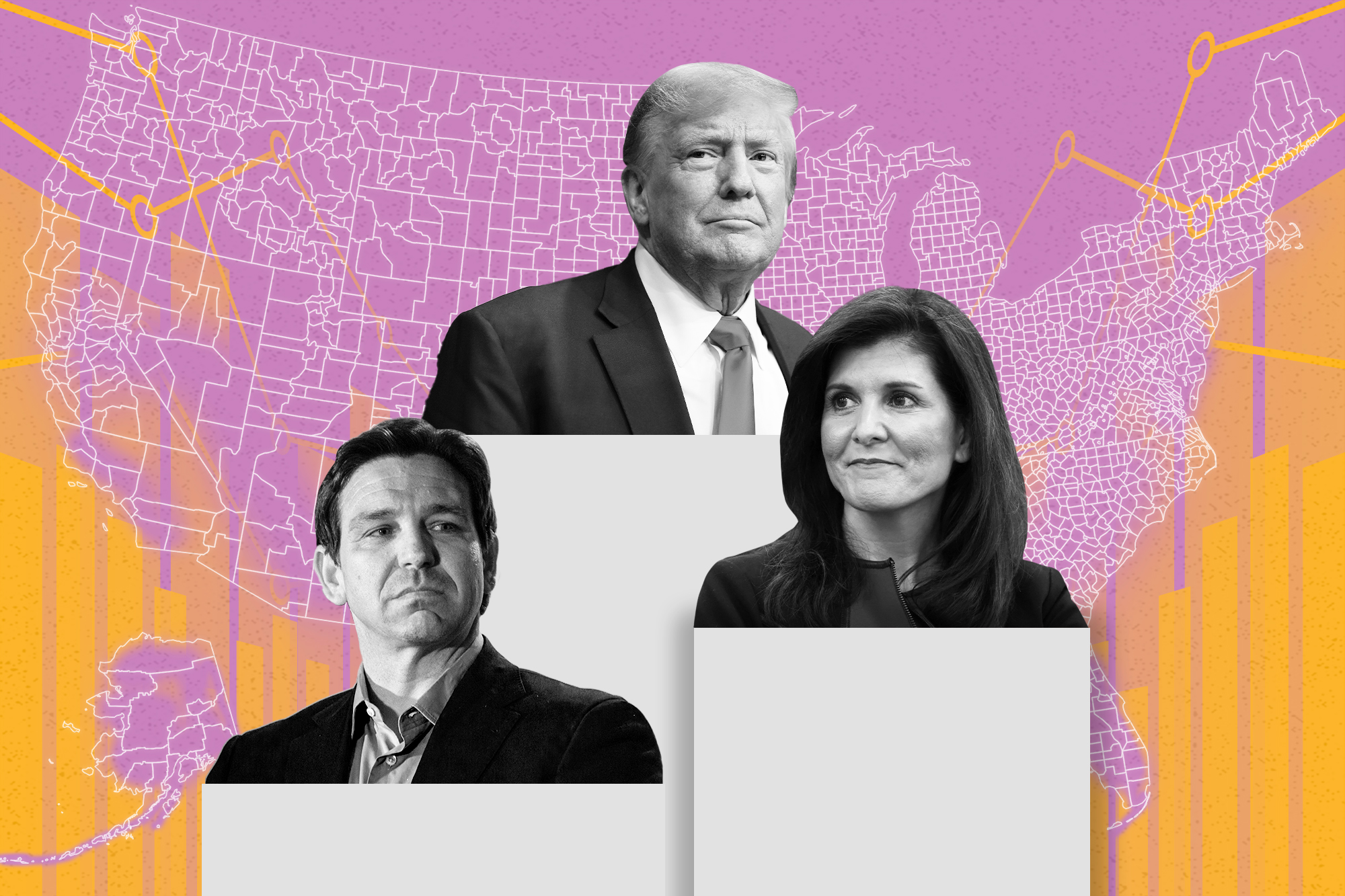 "Trump Maintains Lead in GOP 2024 Race Despite Rising Challengers"