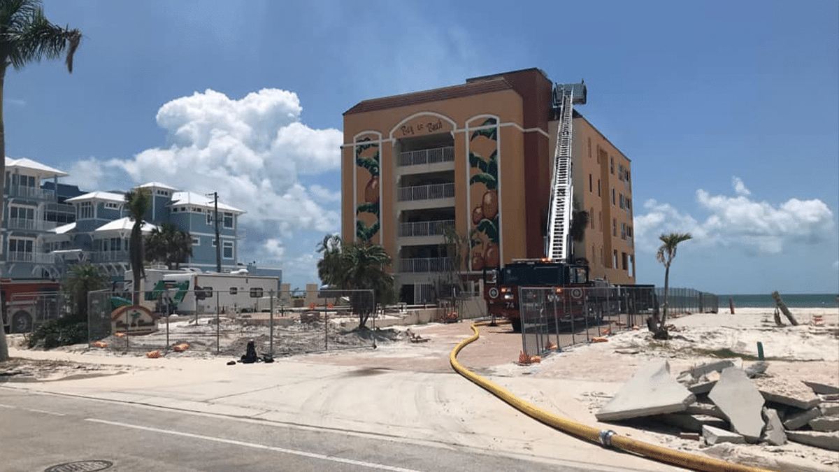 Featured image for Multiple Fires Blaze Through Fort Myers Beach Condos and Hotels