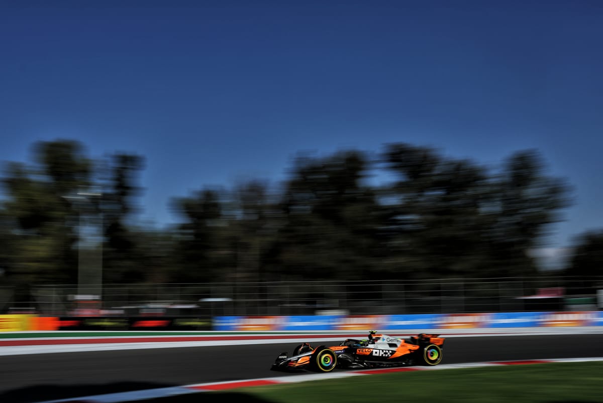 Featured image for Verstappen Leads Practice as McLaren Struggles in Mexico GP
