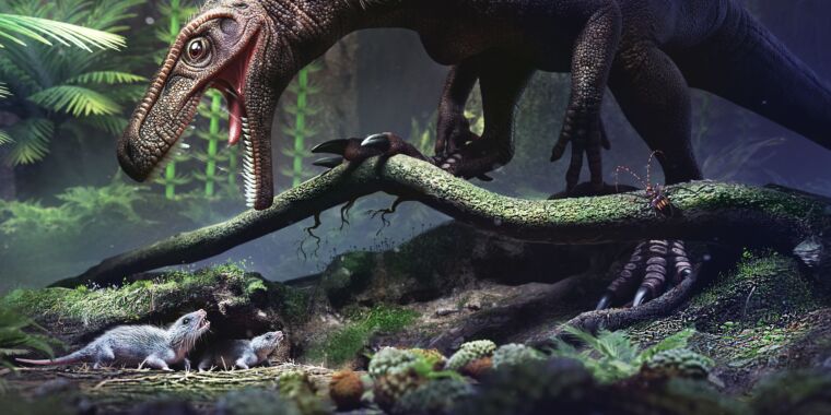 Featured image for "Unearthing the Ancient Secrets: How Dinosaurs Revolutionized Breathing with Bones"