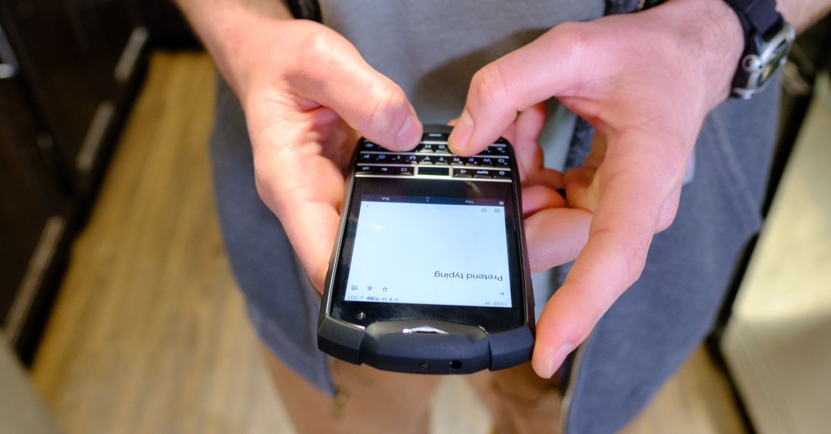 The Appeal of Keyboard Phones in the Future.