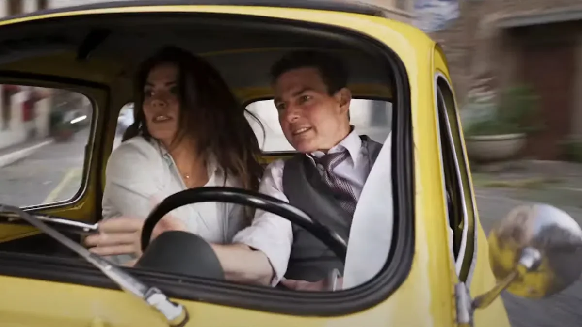 Tom Cruise and Hayley Atwell Confirm Relationship in Mission: Impossible 7 Still