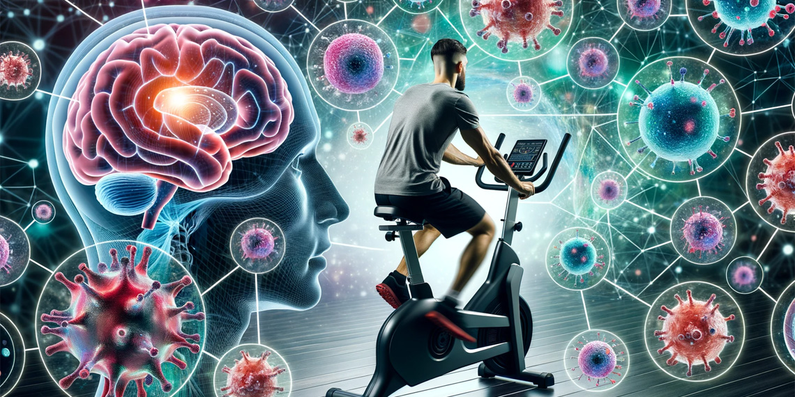 Featured image for Exercise Boosts Cognitive Function and Mood Through Immune System Activation