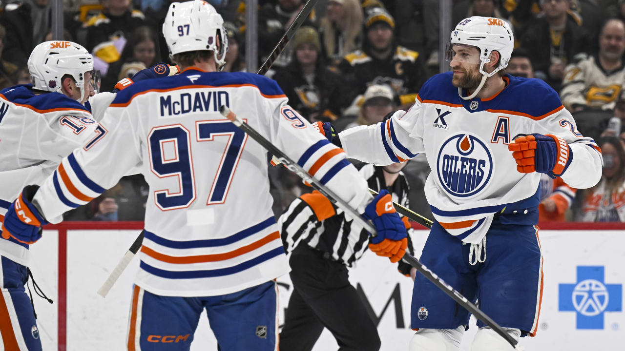 Featured image for Draisaitl Achieves Milestone as Oilers Defeat Penguins